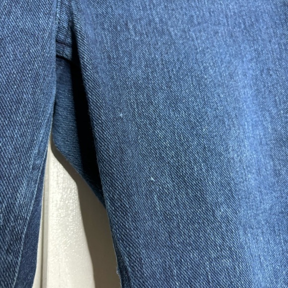 Spanx Jean-ish Ankle Leggings in Twilight Rinse Dark Wash Blue Size M - Picture 8 of 11